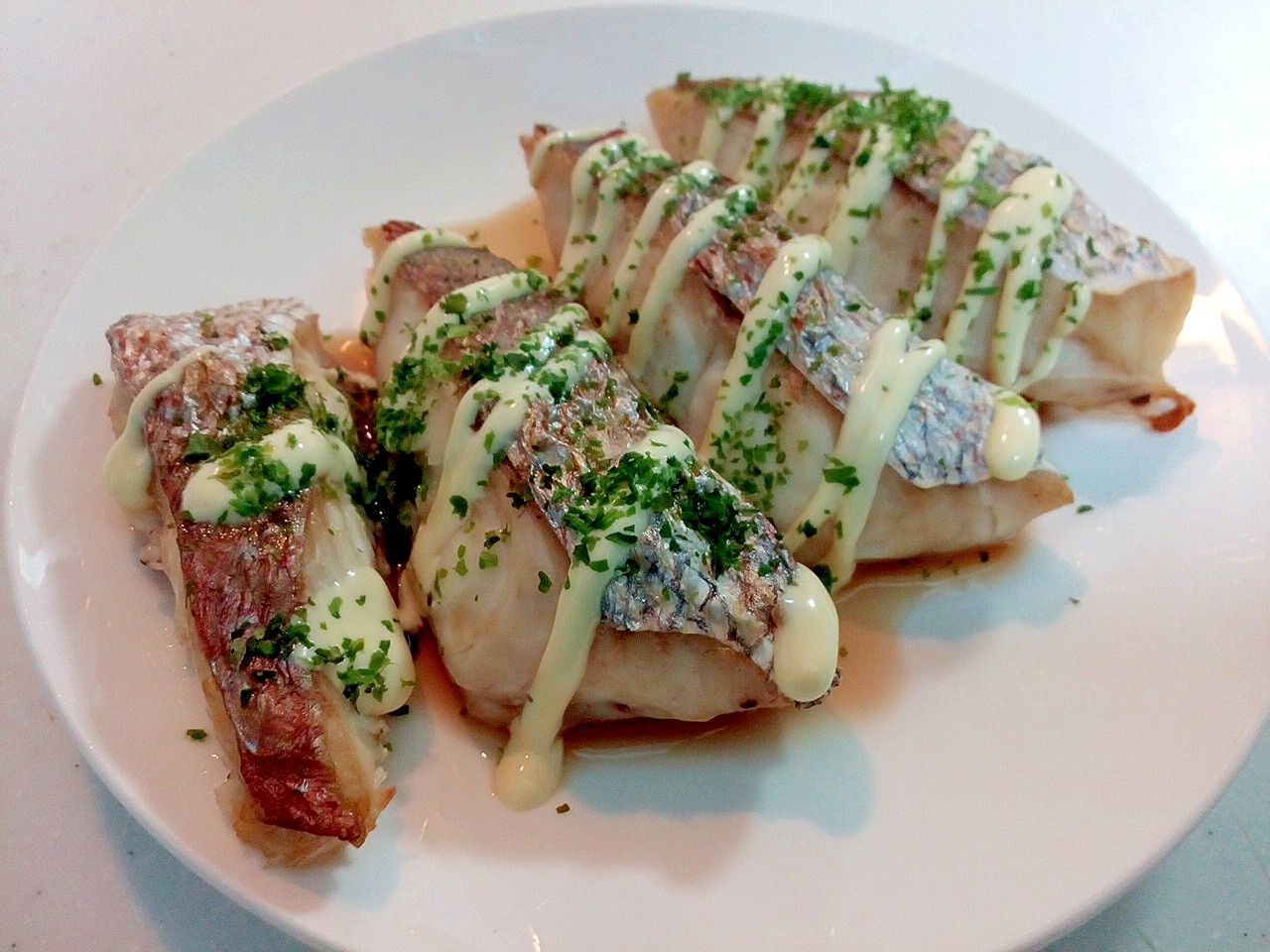 地中海真鯛のレシピ