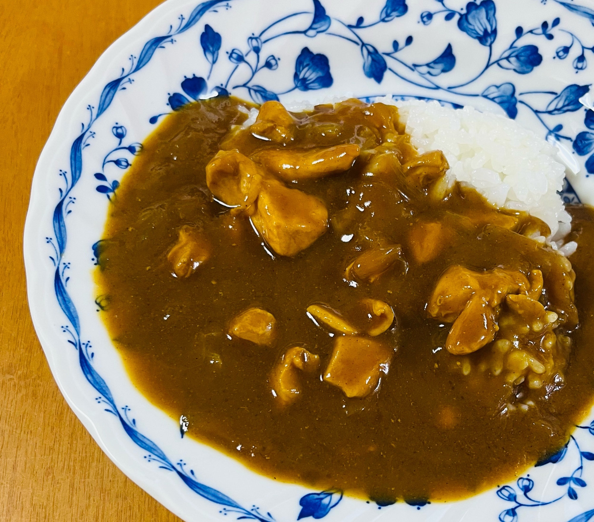 我が家の定番チキンカレー