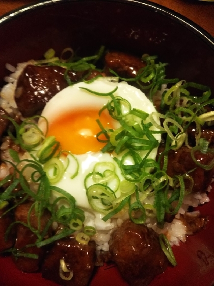 焼き肉のたれとご飯の組み合わせ最高ですね。