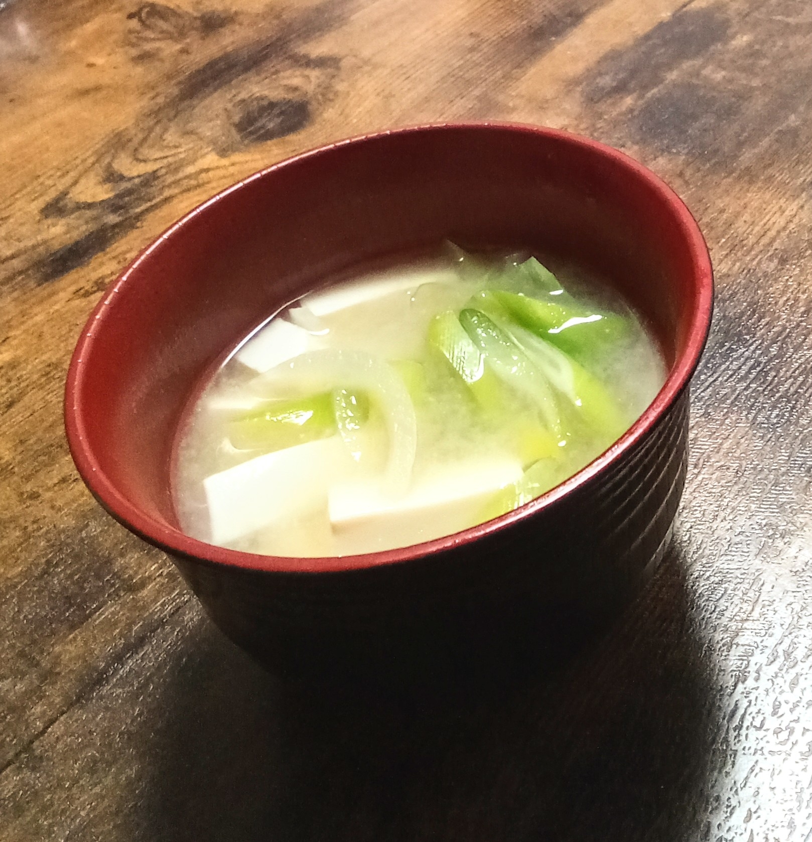 ダブルねぎと豆腐Deお味噌汁