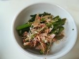 小松菜のわさびあえ