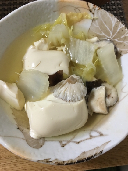 豆腐の浸透感が半端なかったです。
これから寒い季節リピ決定です。