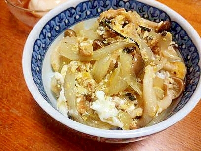 きざみ穴子を使って　穴子丼