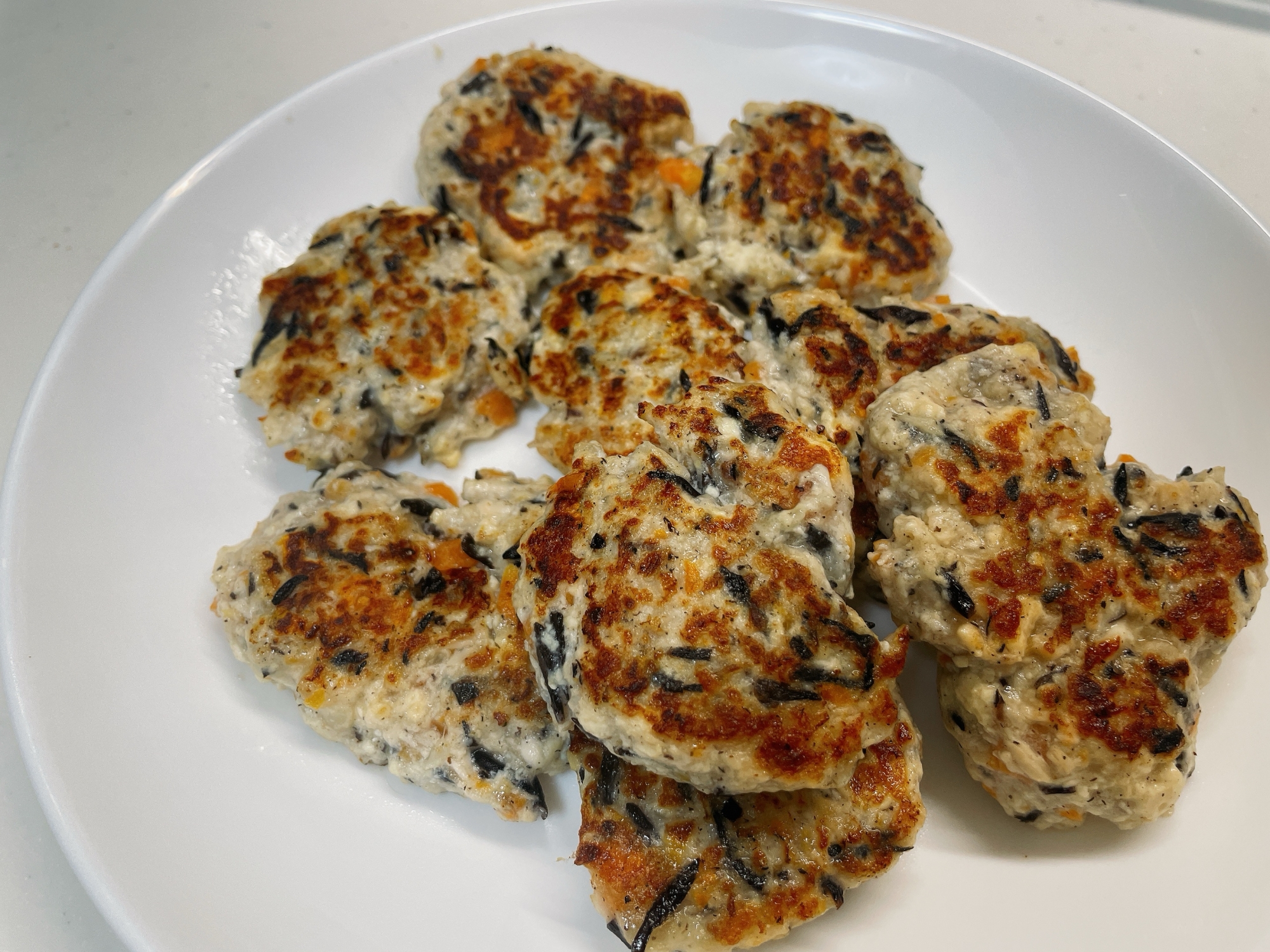 【離乳食後期】赤ちゃんの手♡豆腐ハンバーグ