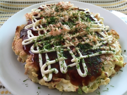 キャベツたっぷりで美味しく焼けました。
レシピありがとうございます。