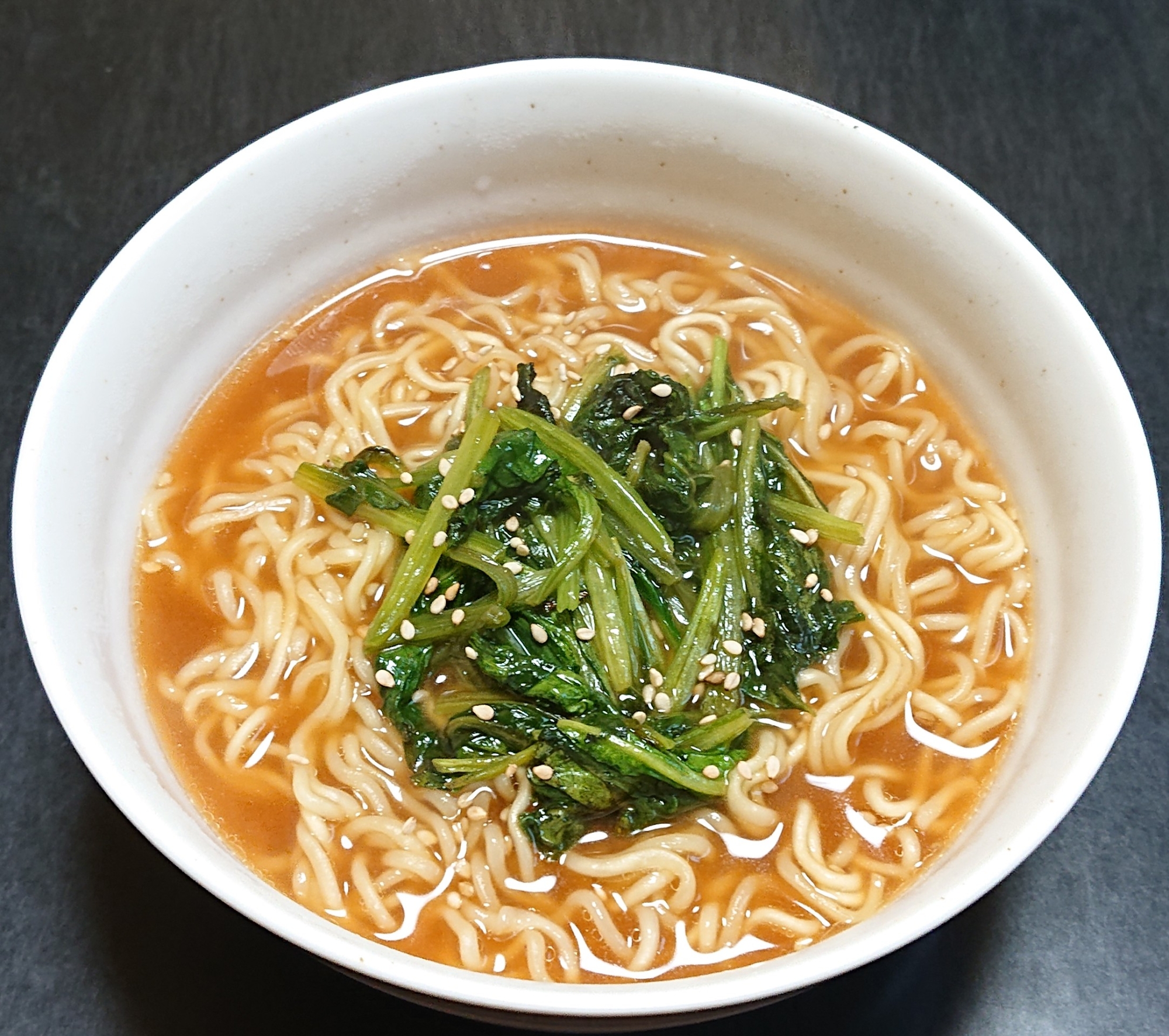 インスタントで☆ポパイ味噌ラーメン