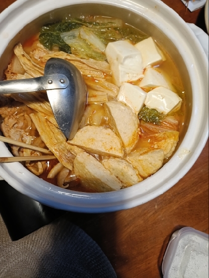 黒酢キムチ鍋