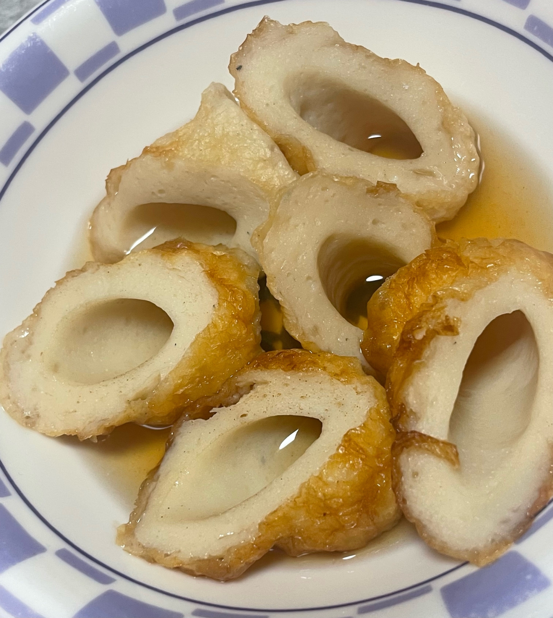 ちくわの簡単白だし煮 ( 竹輪 白だし 醤油 )