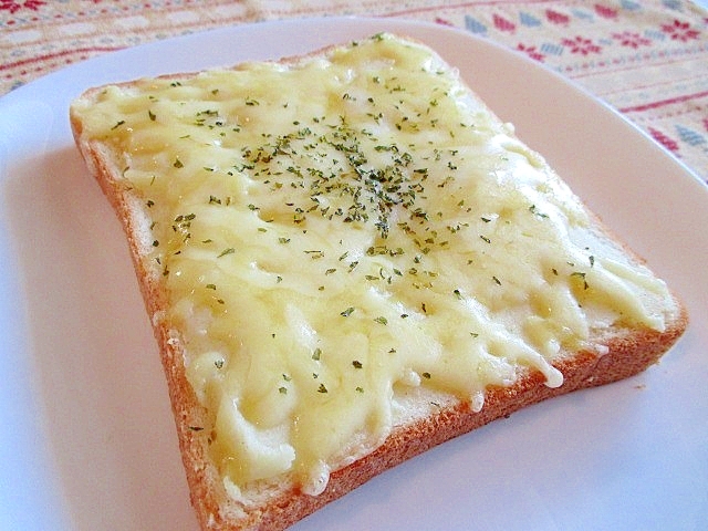 豆乳マッシュポテトととろけるチーズのトースト♪
