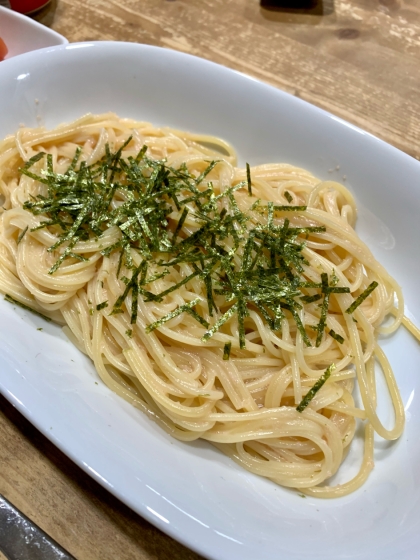 市販のたらこスパソースをアレンジ♪たらこマヨパスタ