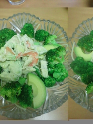 グリーンスパゲティサラダ