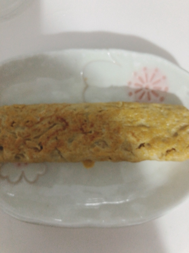 【離乳食】かぼちゃとにんじんの卵焼き