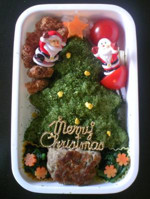 クリスマスツリー弁当