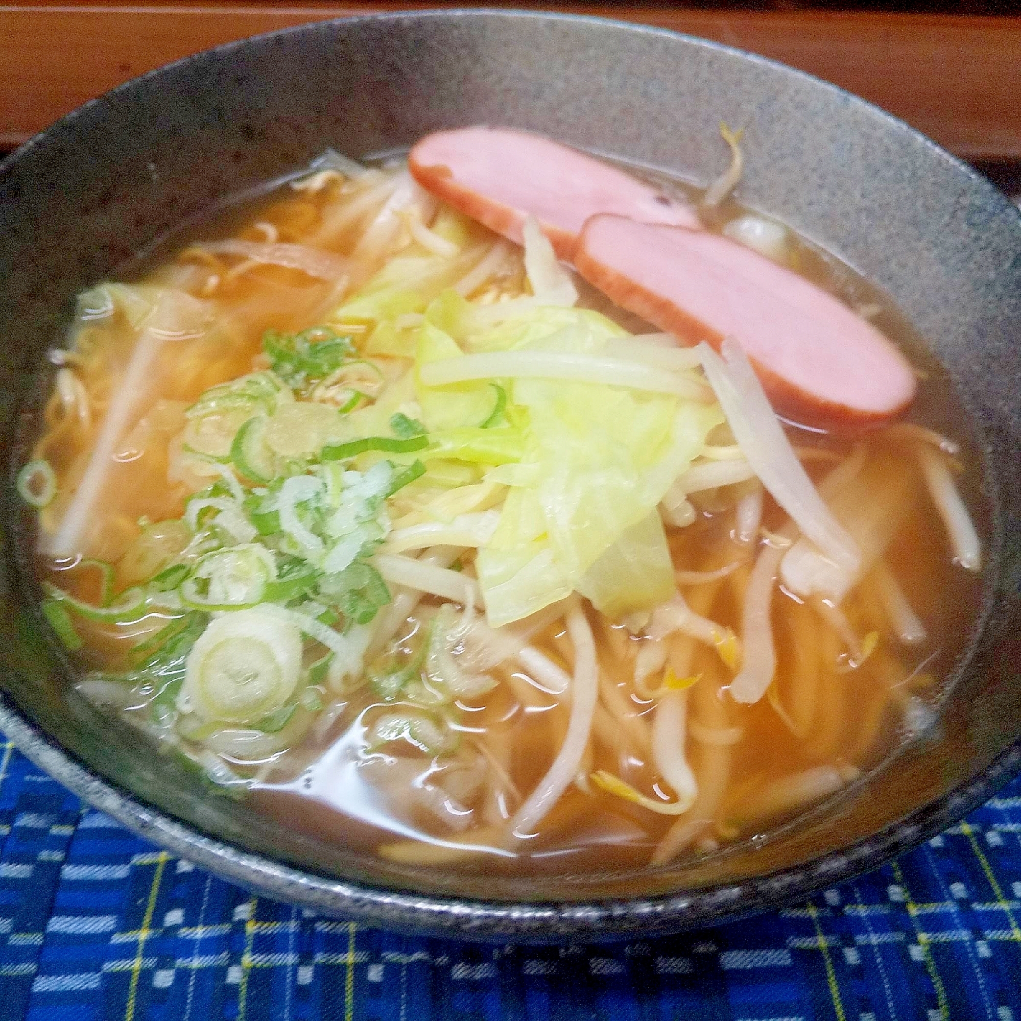 食べきりキャベツのラーメン