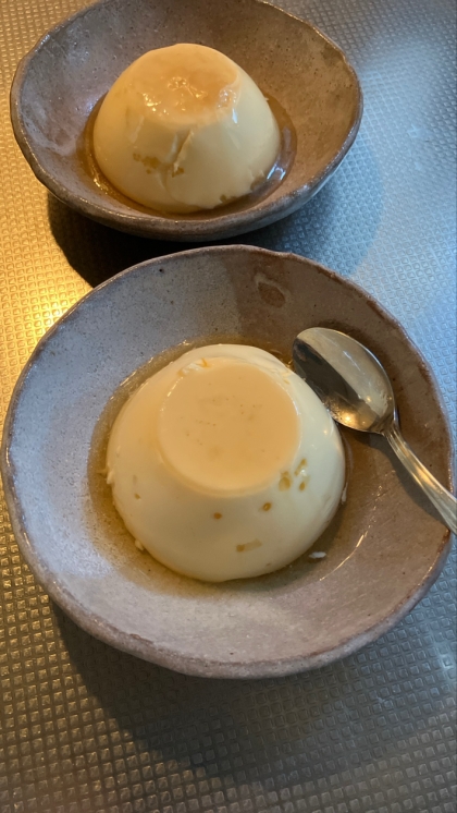 簡単綺麗に作れる…もっちりプリン