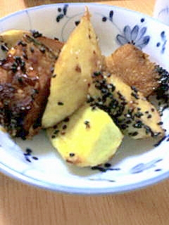 簡単大学芋
