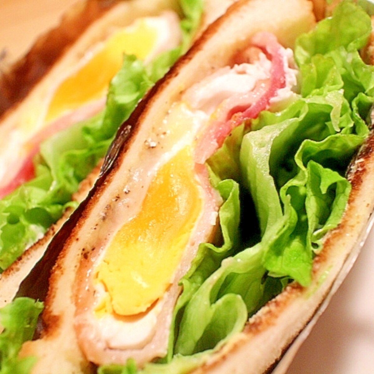 レンジで作る Bleベーコンレタスエッグサンド レシピ 作り方 By Seika A 楽天レシピ レンジで作る Bleベーコンレタスエッグサンド レシピ 作り方 By Seika A 楽天レシピ