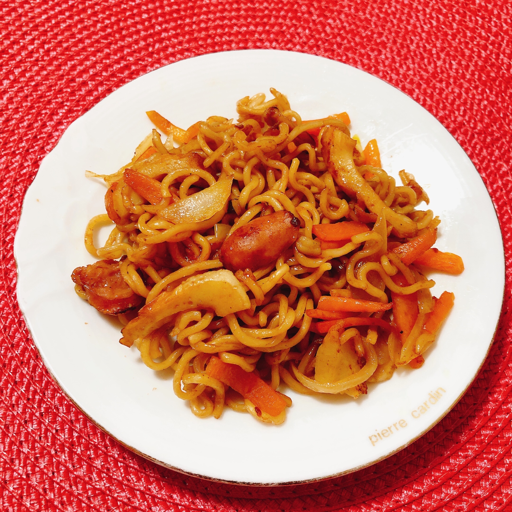 ちくわソーセージ♪焼きそば˖✧˖°
