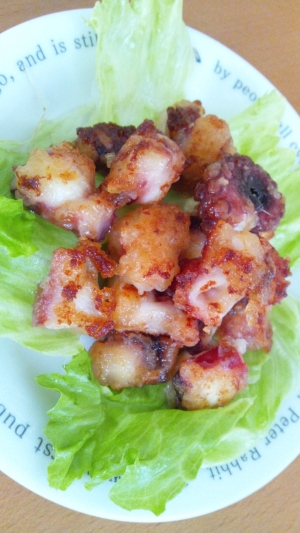 簡単!!たこの唐揚げ