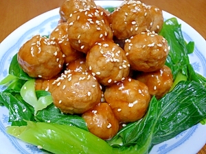 揚げないオカラ肉団子deローカロリー