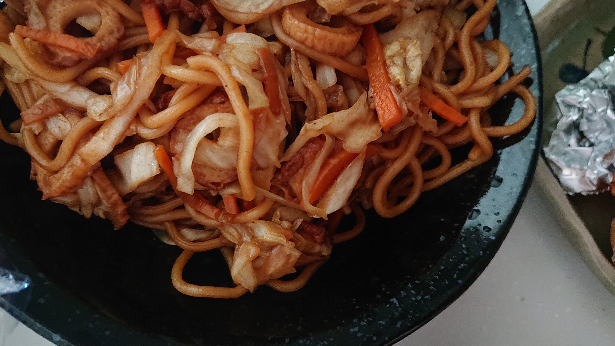 野菜多め節約焼きそば