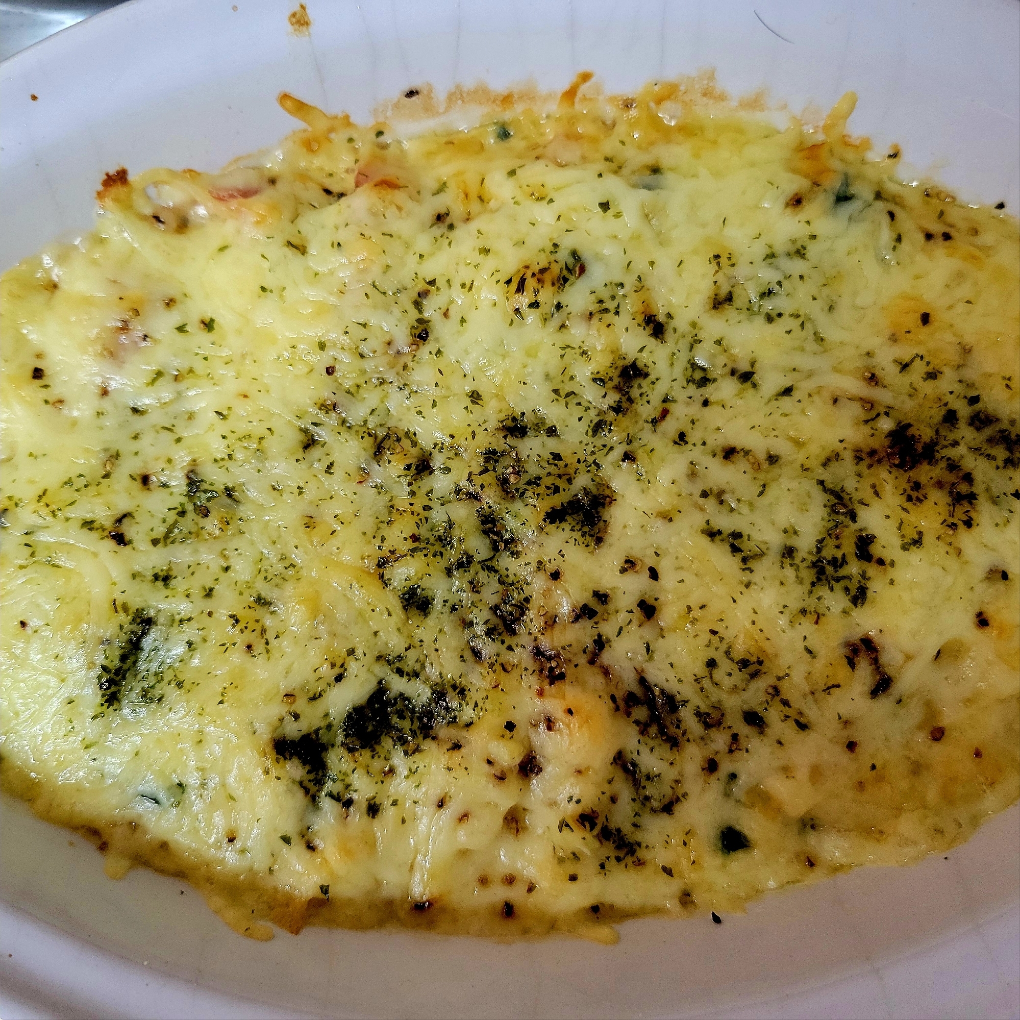 コスパgood！豆腐と卵のグラタン♪