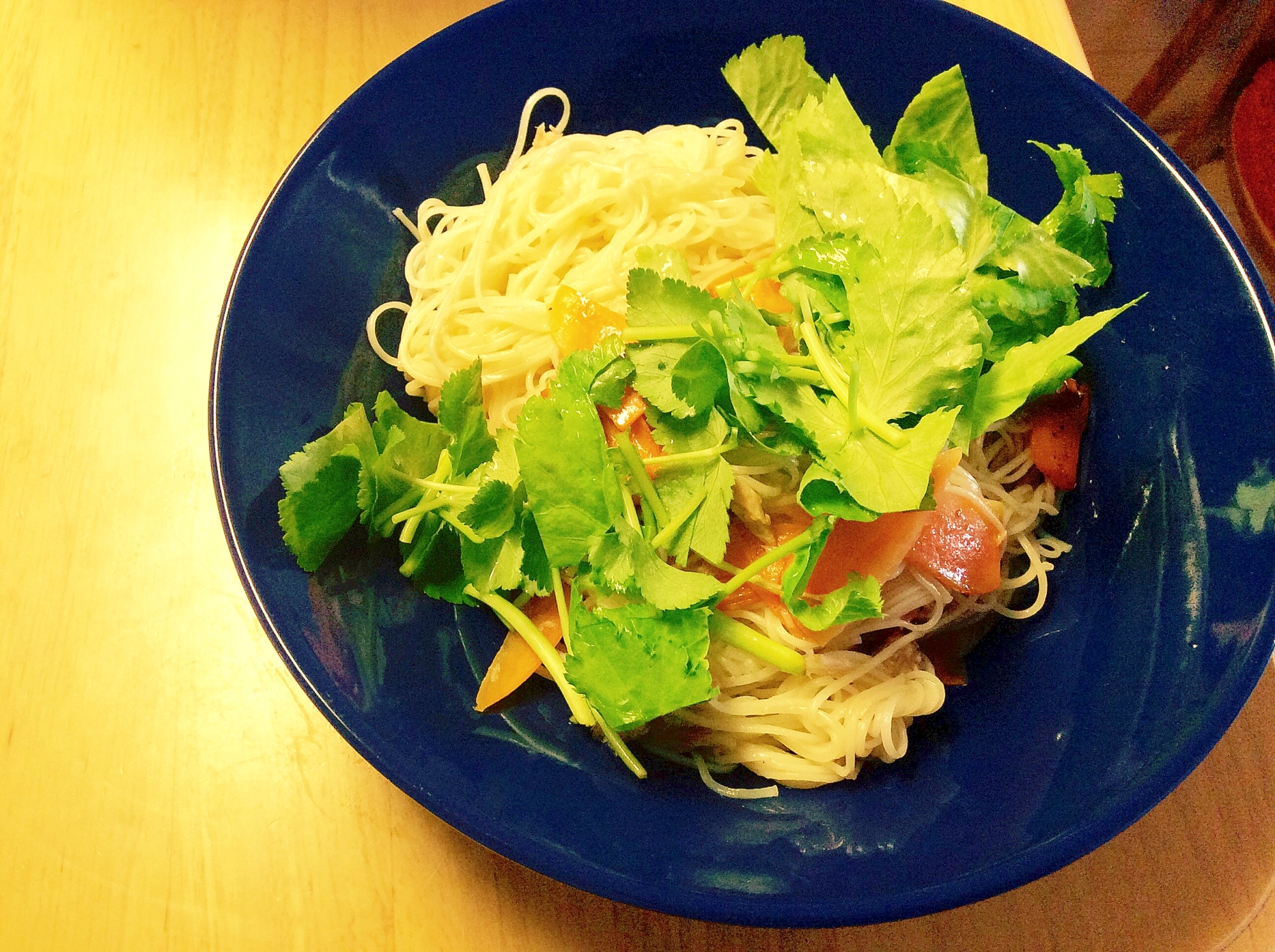 三つ葉が香る★焼うどん