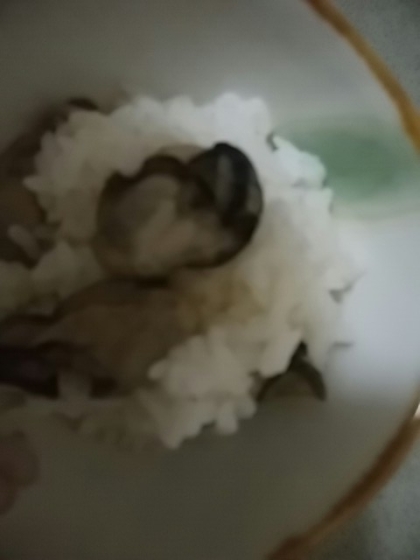 牡蠣ご飯