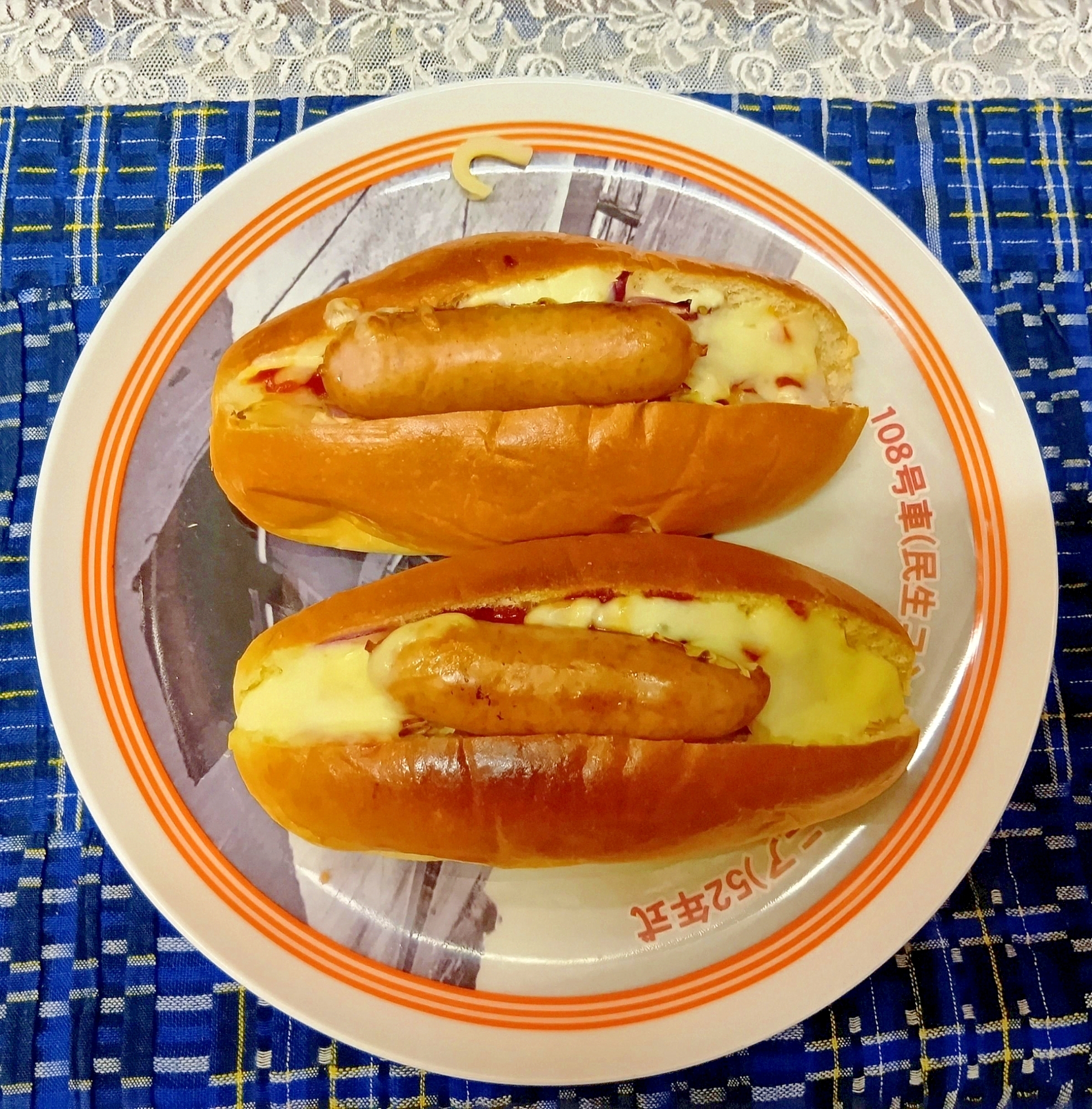 玉ねぎのホットドック