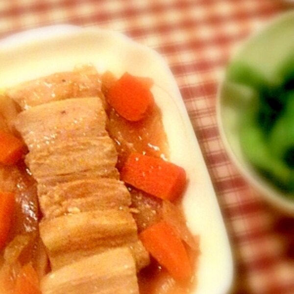 W塩麹deとろとろ洋風豚角煮 レシピ 作り方 By アイール 楽天レシピ W塩麹deとろとろ洋風豚角煮 レシピ 作り方 By アイール 楽天レシピ