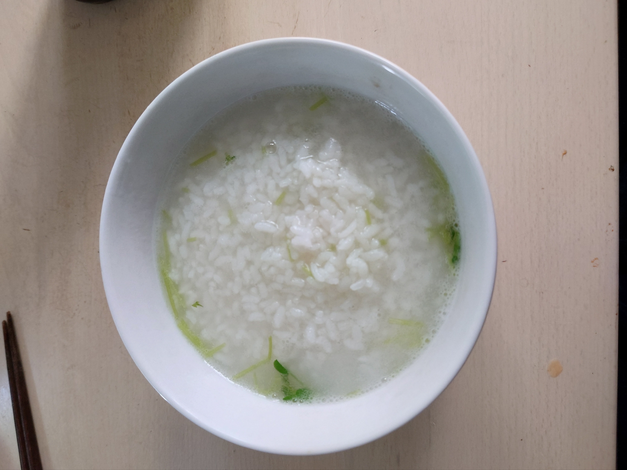 豆苗粥