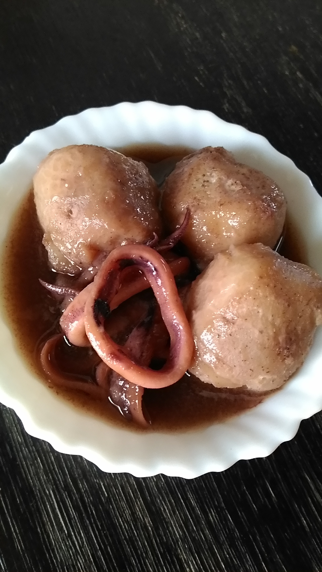 こっくり☆定番☆さといもとイカの煮物
