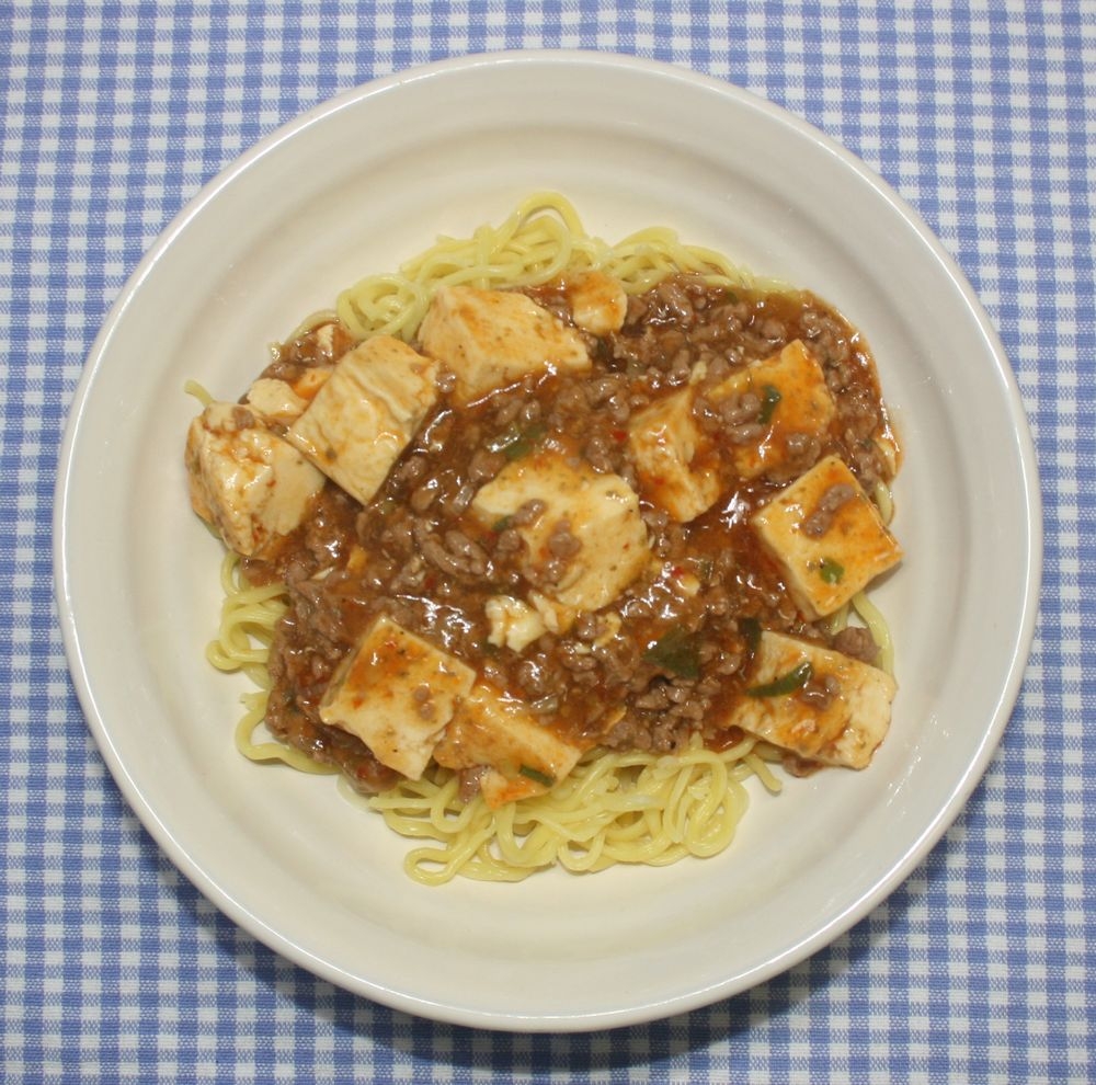 山椒ピリリ☆食品乾燥機で乾燥めんの麻婆焼きそば