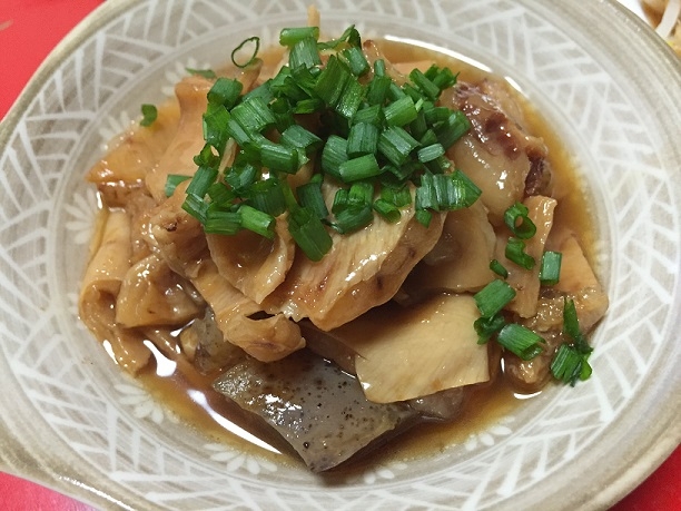 おうち居酒屋☆牛すじの煮込み☆醤油味