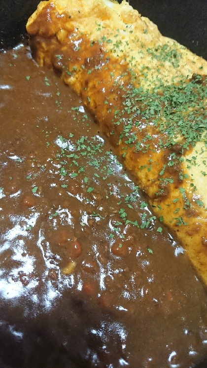 カレーオムレツ