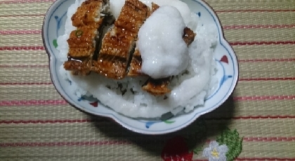 鰻の山掛け丼美味しかったです✨o(^-^o)(o^-^)oありがとうございます(^_^)／□☆□＼(^_^)