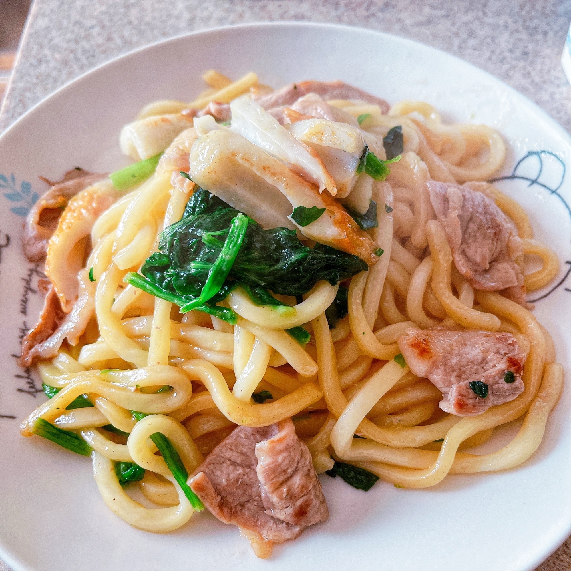 我が家の焼きうどん￤めんつゆ 激推し！￤和風￤簡単