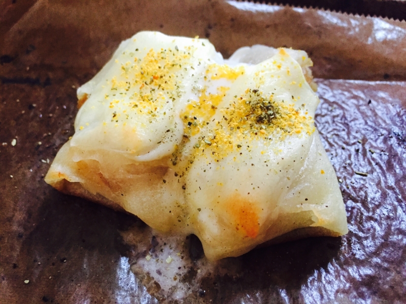 リメイク！豚ひき肉春巻きのヨーグルトチーズ焼き