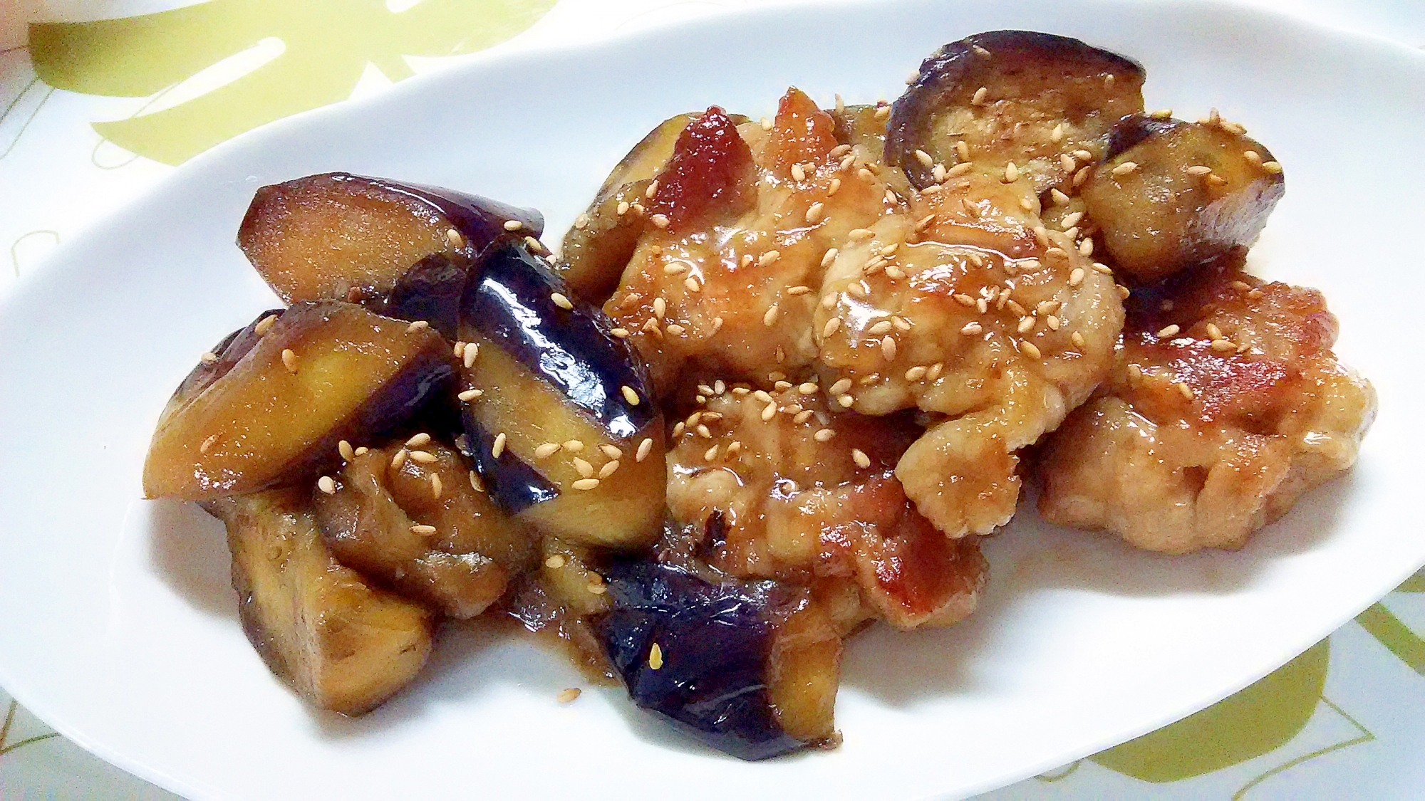 豚こま団子と茄子の甘酢炒め レシピ 作り方 By Aoi 楽天レシピ