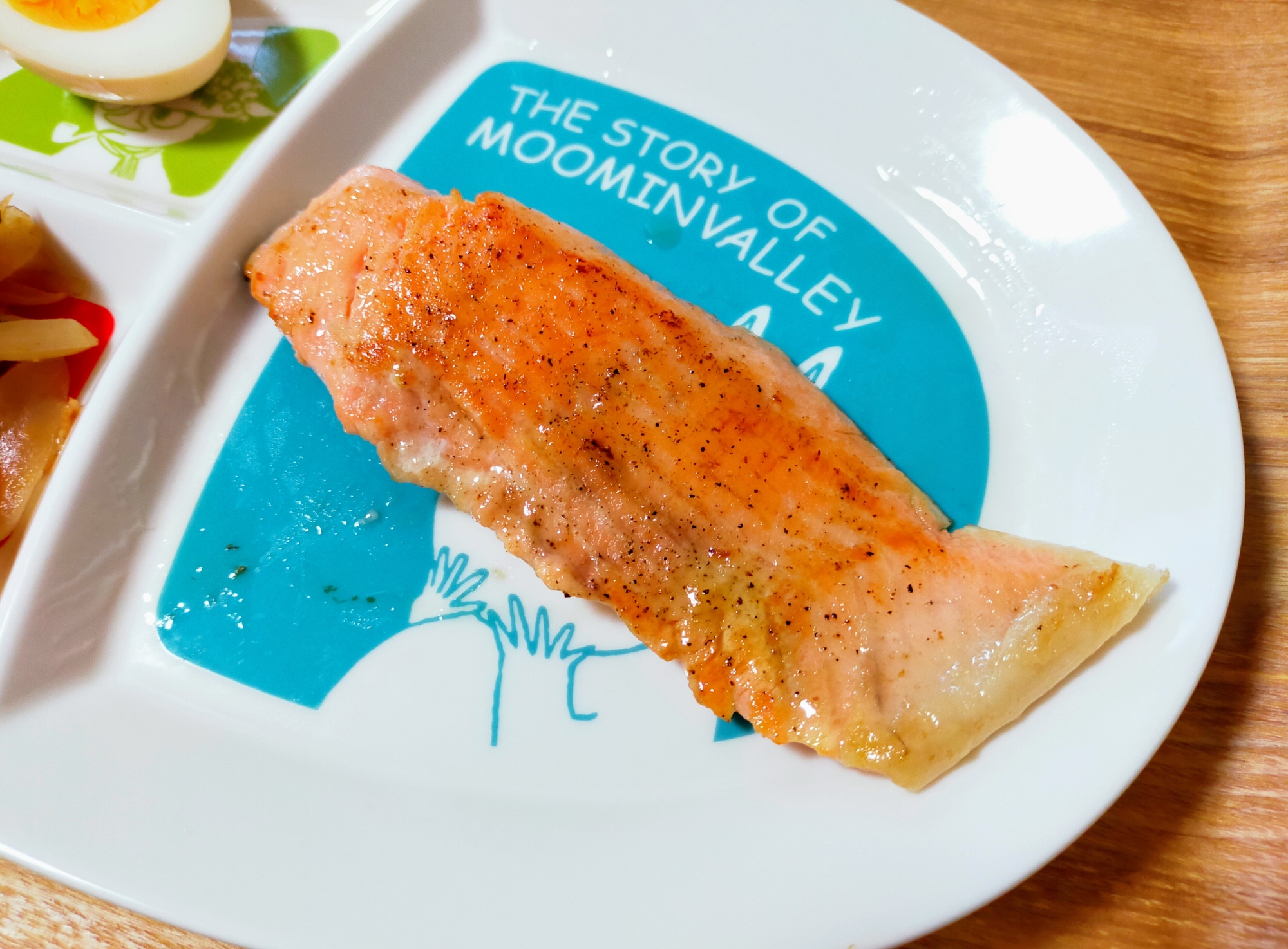 カリフワ☆鮭のレモン風味ムニエル