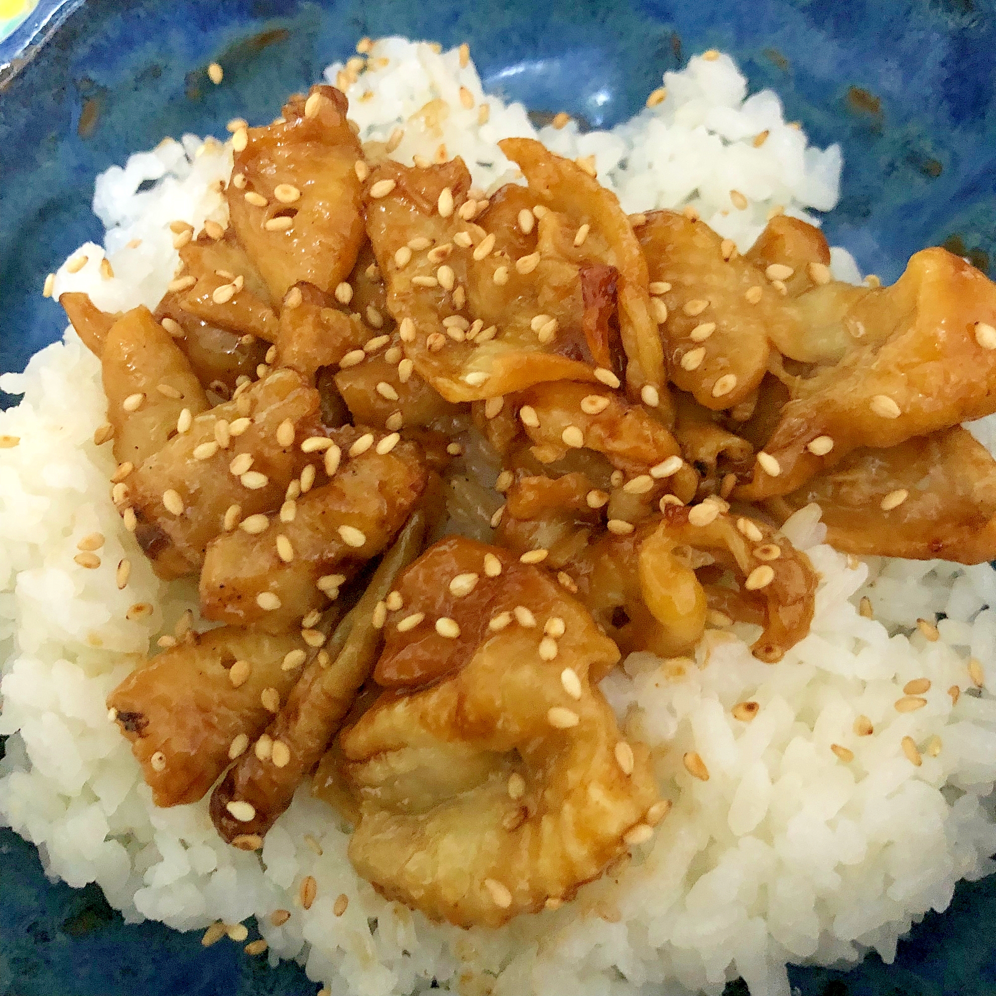 鶏皮丼★