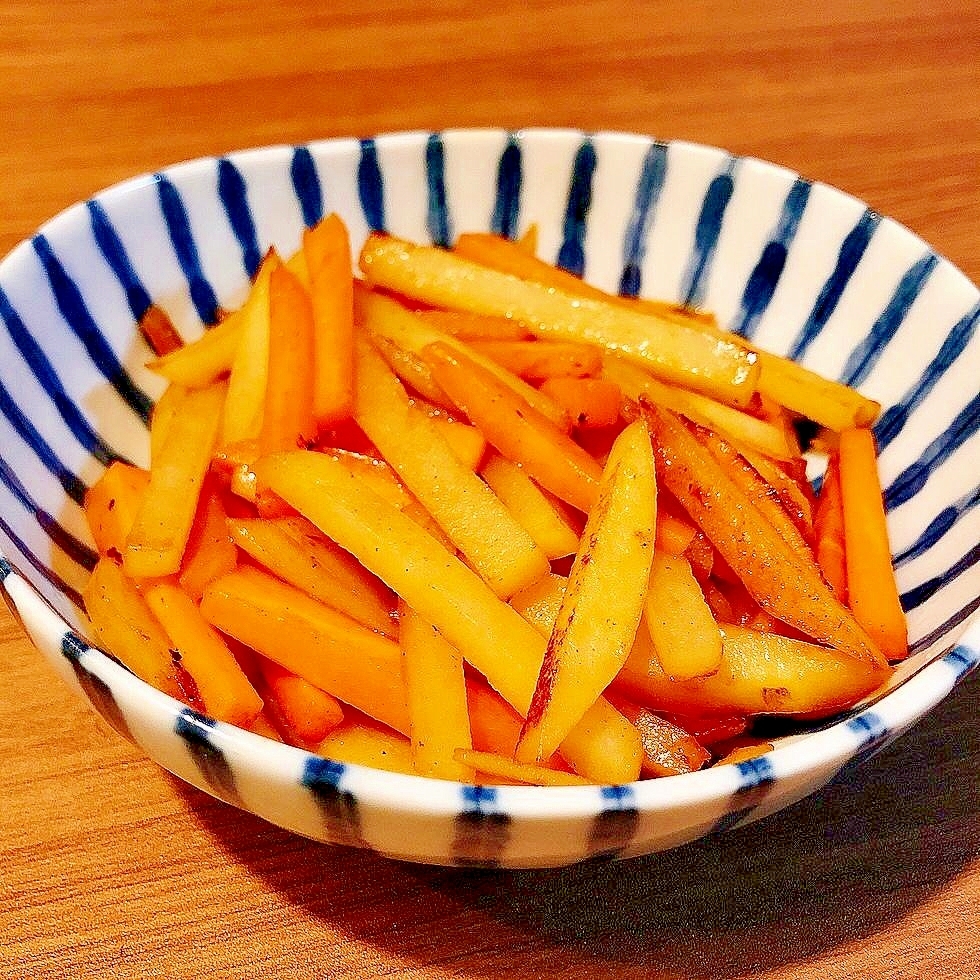 じゃがいもとにんじんのきんぴら