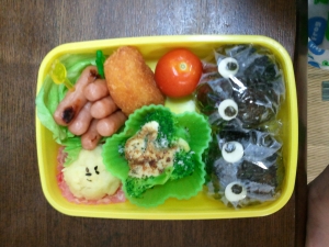 まっくろくろすけのお弁当 レシピ 作り方 By ゆずちゃーちゃん１１０９ 楽天レシピ