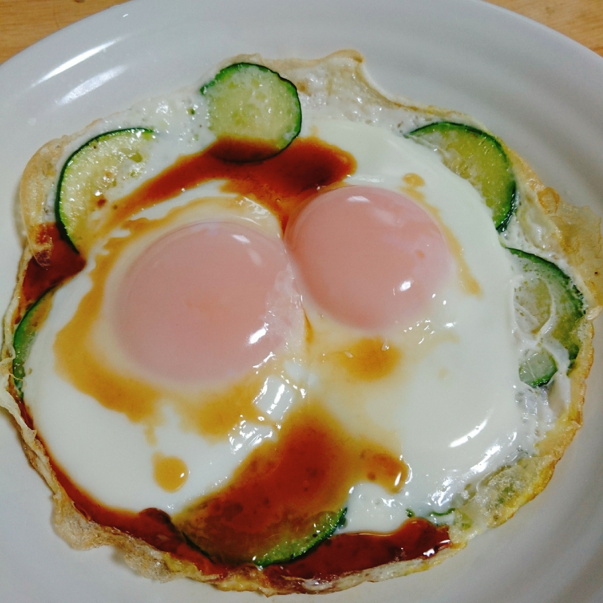 ズッキーニ目玉焼き レシピ・作り方 by やっすん - 楽天レシピ