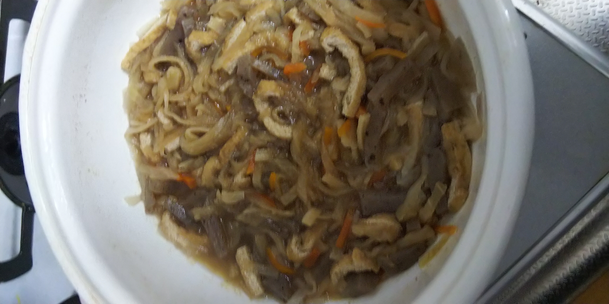 昆布粉末で・きりぼし大根