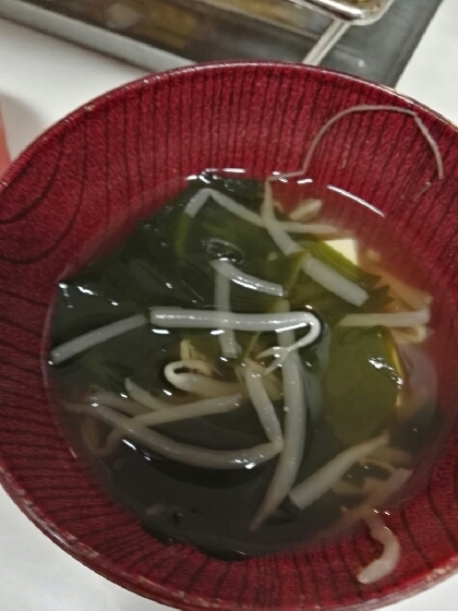ごま油香る☆中華風スープ
