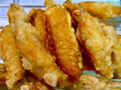 手羽中のコンソメ唐揚げ！サクサク食感♡