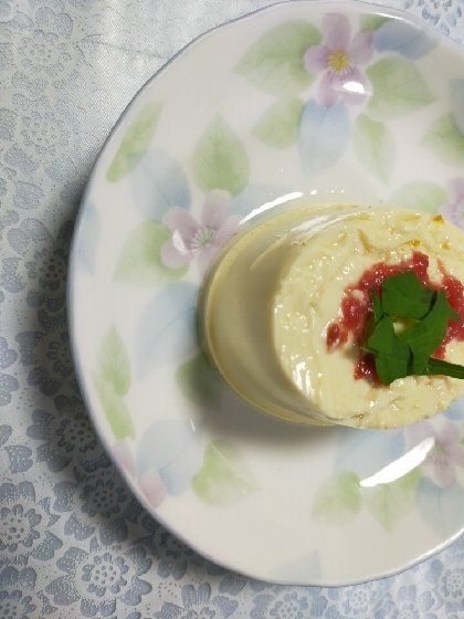 冷でも温でも 大葉と梅みそだれのお豆腐