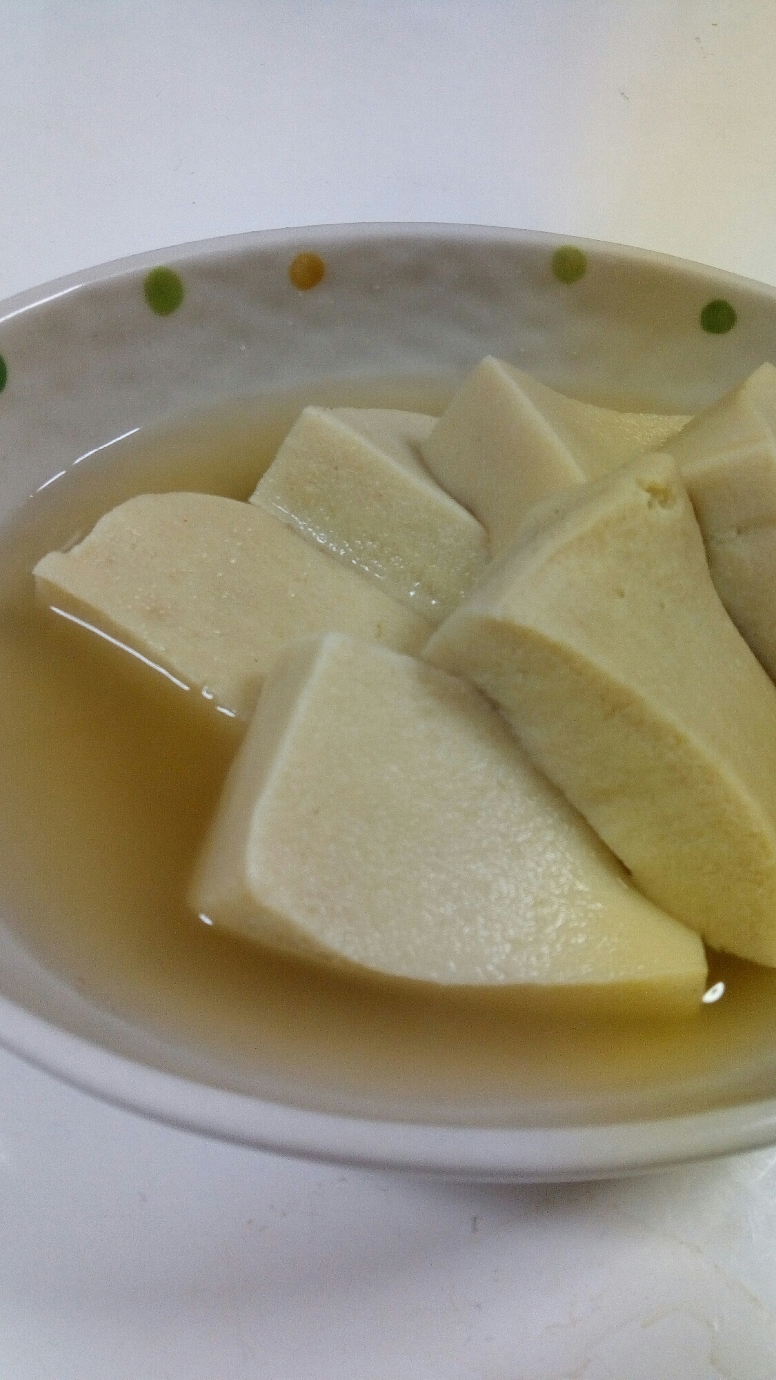 高野豆腐の煮物♪甘くて懐かしい味