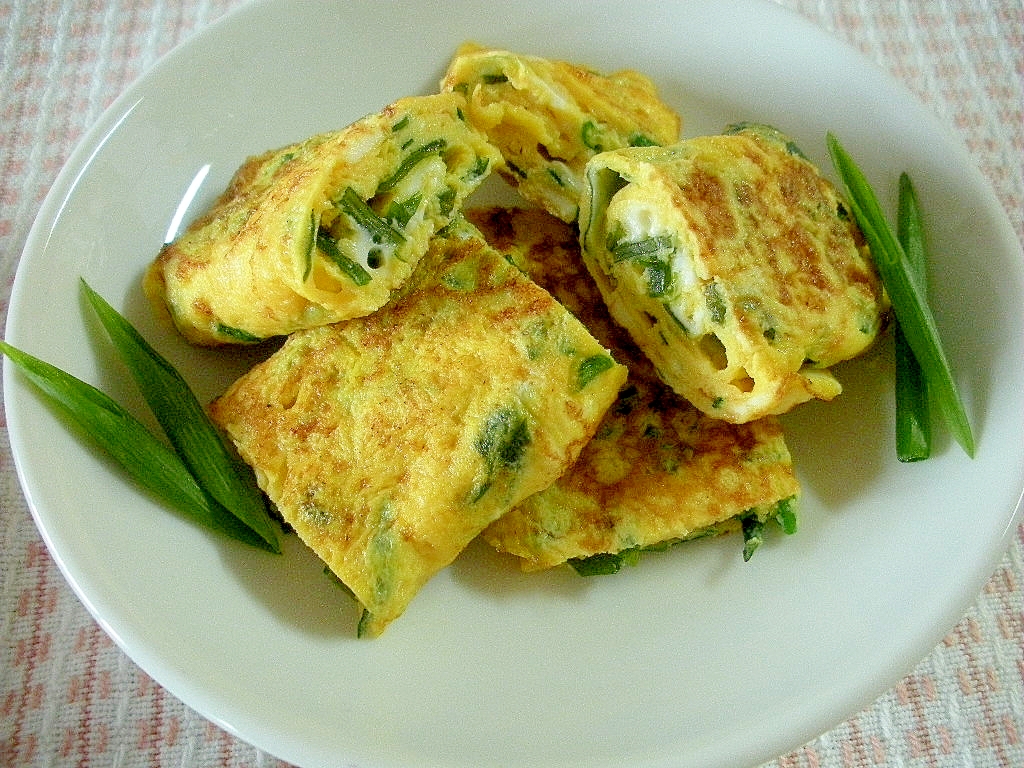 ☆ねぎとわかめの卵焼き☆